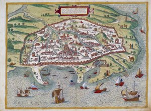 İskenderiye Haritası - Abraham Ortelius, Anvers by Abraham Ortelius