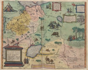 Rusya Haritası Nereden: Dünya Haritası by Abraham Ortelius