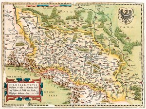 Silesia Türü Açıklama ve Açıklama ve Düzenleyen Martin Heilwid Neilsense ve Noble Husband Nicolas Rhedinger Anno 1561 Almanya