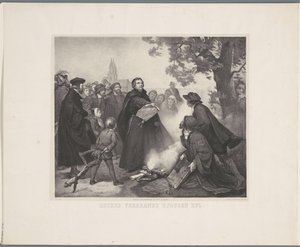 Luther boğayı yakar Luther Burns Pope