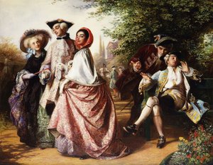 Tilki ve Üzümler, 1858