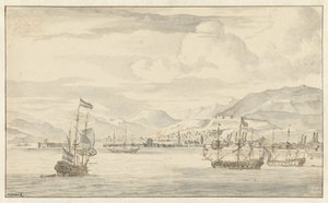 Smyrna Görünümü (İzmir) by Abraham Storck