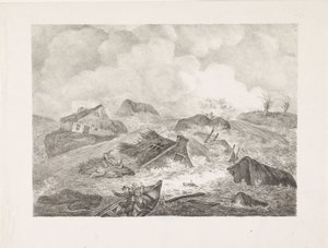 Kamperdijk'in Buluşu, 1825 by Abraham Vinkeles