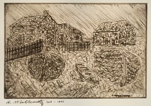İsimsiz Altı Baskıdan Biri, 1903-1925. by Abraham Walkowitz