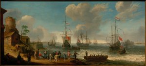 Haliçteki Hollanda gemileri by Abraham Willarts