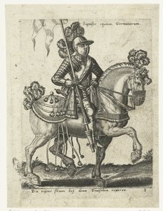 Alman binici zırh