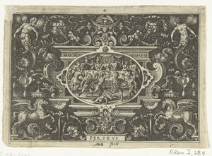Kartuş: Phineus, Perseus ve Andromeda