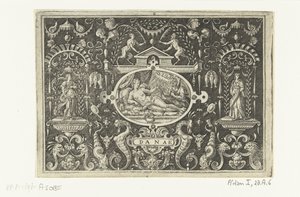 Danae ve Jüpiter yağmur altın parçaları gibi DANAE (nesne üzerindeki başlık) by Abraham de Bruyn