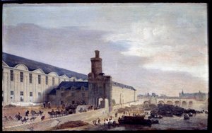 1640 civarında Porte Neuve ve Galerie du Louvre