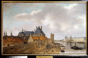 Hotel de Nevers, Nesles kulesi ve Grande Galerie du chateau du Louvre