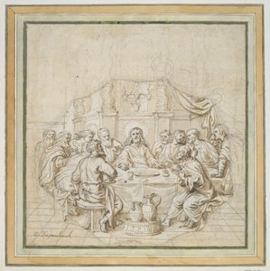 Son Akşam Yemeği by Abraham van Diepenbeeck