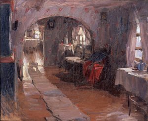 Bir kır evinde, 1914