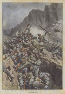 Valle Inferno geçidinde, Alp birliklerinden oluşan bir müfreze, kahramanca bir savaşın ardından bir siper mi yıktı?