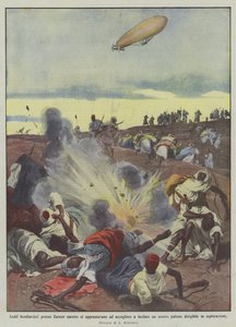 Araplar, balonlarımızdan birini kurşunla karşılamaya hazırlanırken Zanzur yakınlarını bombaladı mı?