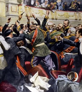 Kiev belediye tiyatrosunda Rus Bakan Stolypin