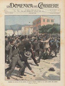 Yetkililer tarafından yasaklanan bir miting için Rapallo