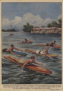 Hamamlarda bir aylık emekli maaşını kim ödeyecek? by Achille Beltrame