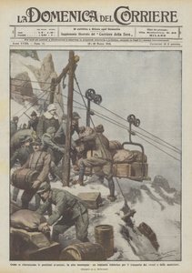 Yüksek dağlarda, teleferik sistemi için ileri konumlara nasıl yakıt ikmali yapıyorsunuz?