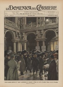 7 Mart genel siyasi seçimleri, Milano vekillerinin avlusunda ilan?
