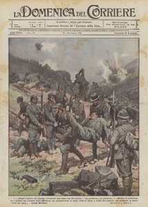 ? Ağır yaralı by Achille Beltrame