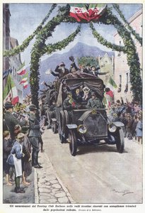 Trentino vadilerindeki İtalyan Tur Kulübü