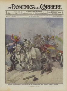 Araba kullanmanın tehlikeleri, öküzler tarafından çekilen araba, Altare