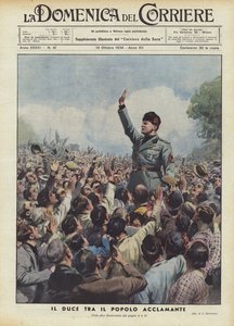 İl Duce Neşeli İnsanlar Arasında