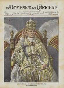 Yeni Pontiff Pius X (Kardinal Giuseppe Sarto)