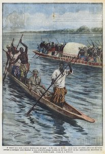 Egemen deniz ulusunun müstakbel başkanı Galler Prensi, Afrika ziyaretinde mi? by Achille Beltrame