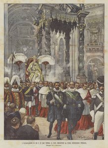 Pius X'in Aziz Petrus'taki Taç Giymesi, Papa İlk Halk Nimetini Verdi