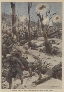 Verdun Muharebesi, Vaux'a şiddetli bir Alman saldırısı, Fransız cesaretiyle paramparça oldu