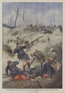 Silahlarla değil, boğucu gazlarla yapılan kötü savaş, Almanlar Ypres yakınlarındaki siperleri fethetmeyi başarır.