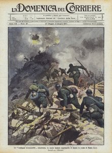 fethedilen zaptedilemez dağ by Achille Beltrame