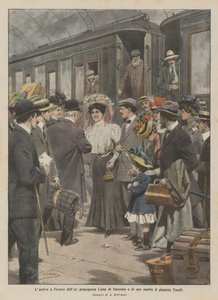 Saksonyalı x-prenses Luisa ve kocası piyanist Toselli