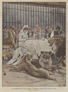 Parisli Yaşamın Eksantriklikleri, Aslan Kafesinde Bir Düğün Yemeği