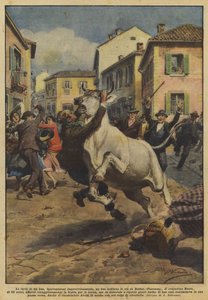 Bir öküzün öfkesi by Achille Beltrame
