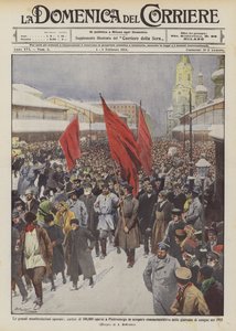 Büyük işçi gösterileri, Petersburg