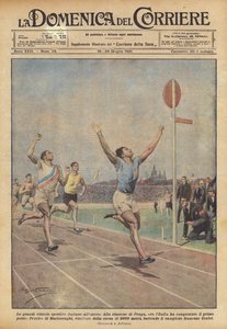 Yurtdışındaki büyük İtalyan spor zaferleri by Achille Beltrame