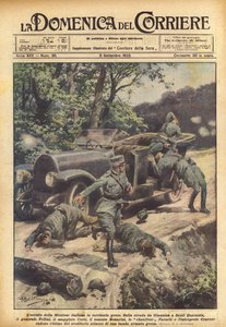Yunan topraklarında İtalyan Misyonu Leccidio by Achille Beltrame
