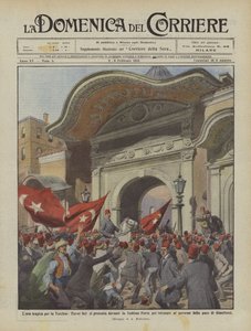 Türkiye için trajik saat, Enver Bey emir vermek için Babıali