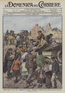 Depremden zarar görenlere yönelik takdire şayan bir hayırseverlik ivmesi, yemek dağıtımı yapıldı mı? by Achille Beltrame