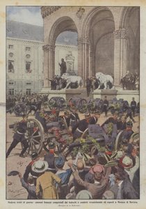 Modern savaş kupaları, Almanlar tarafından fethedilen ve muzaffer bir şekilde yürütülen Fransız silahları? by Achille Beltrame