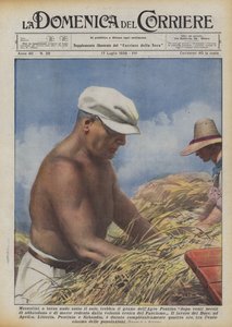 Güneşte gömleksiz Mussolini, yirmi asır sonra Agro Pontino
