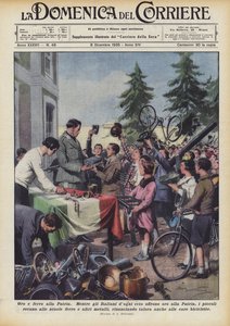 Anavatan için altın ve demir by Achille Beltrame
