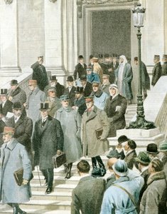 Barış konferansı delegeleri Quai D