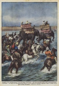 Afganistan Kralı krallığındayken by Achille Beltrame