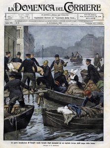 Şubat 1910 sel sırasında Paris