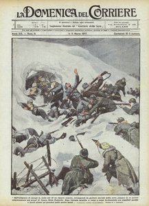 Asiago platosunda 19 gecesi bir düşman tahsisi, tünelleri kırarak içine mi kazıldı?