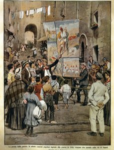 8 Aralık 1910 tarihli Domenica del Corriere (İtalyan Pazar gazetesi), Libya