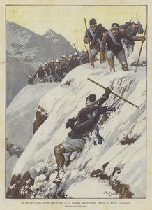 Bir Alpini Kaptanı, Telegraph Dağı